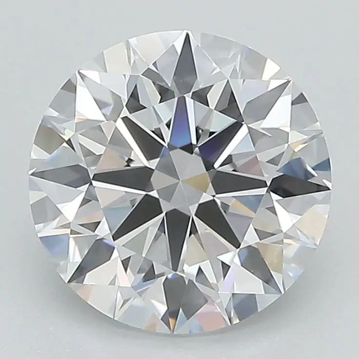 2.56 Carat Lab Grown Round Diamond
