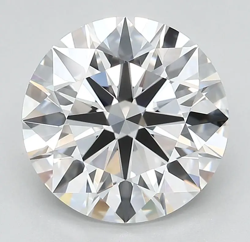 3.78 Carat Lab Grown Round Diamond