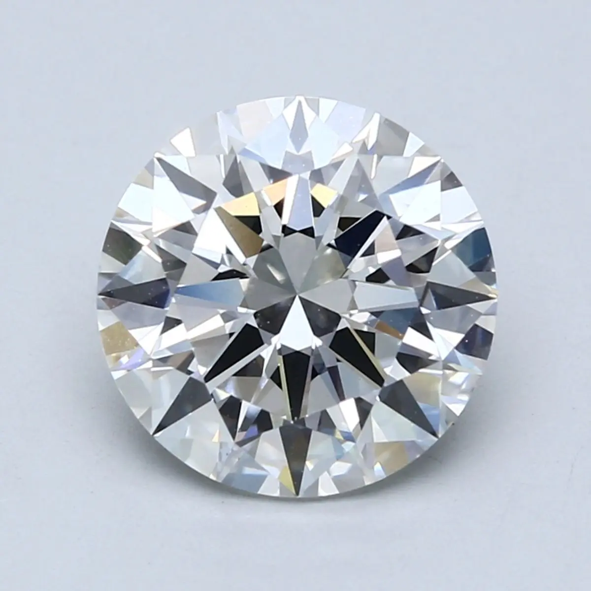 3.65 Carat Lab Grown Round Diamond