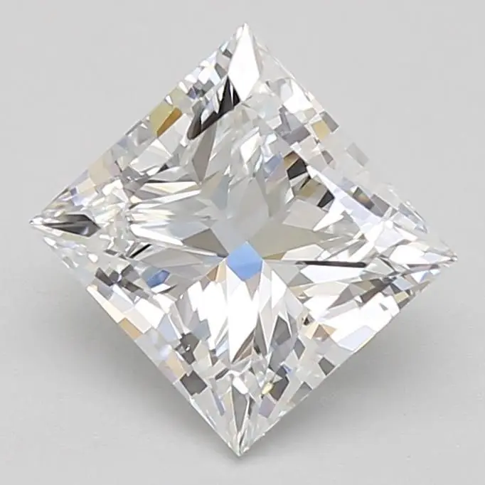 1.61 Carat Lab Grown Princess Diamond