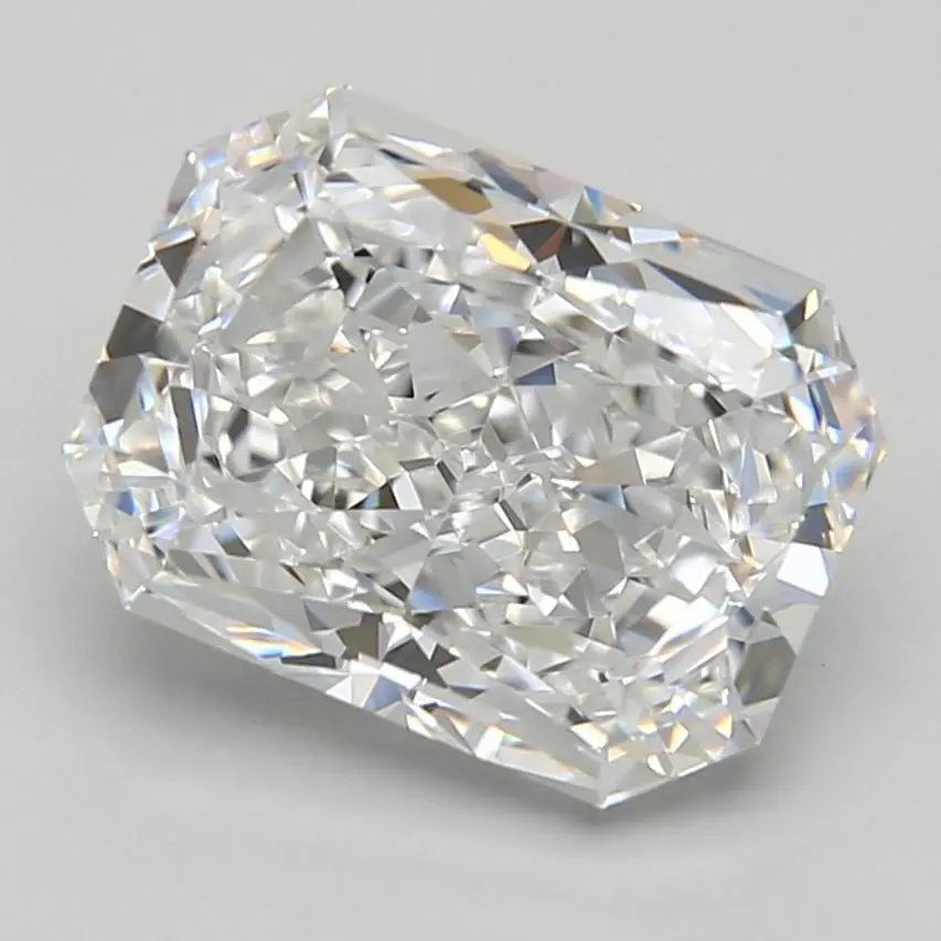 3.08 Carat Lab Grown Radiant Diamond