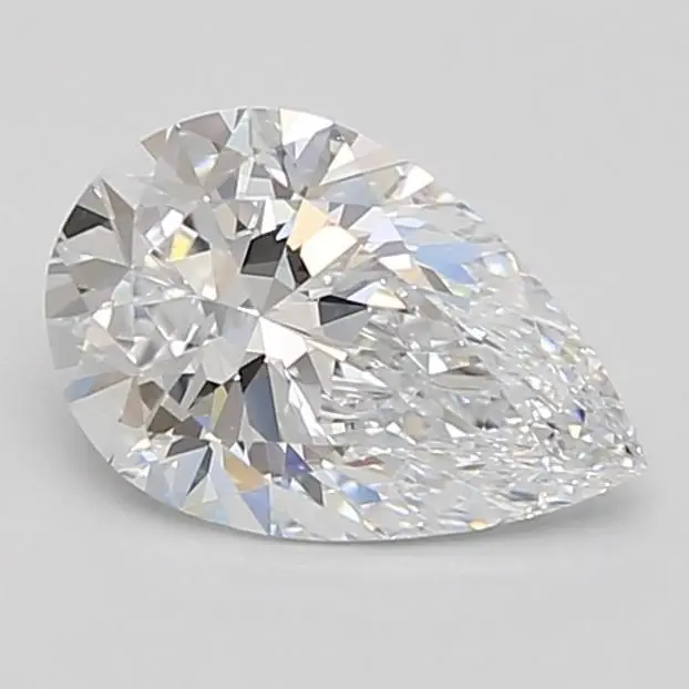 1.01 Carat Lab Grown Pear Diamond