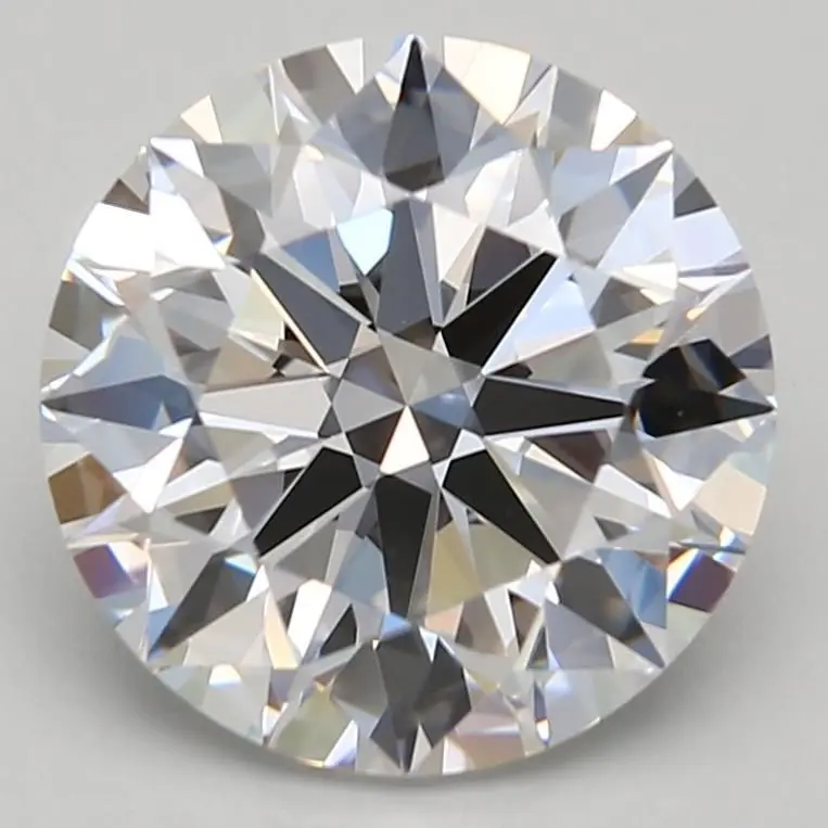 3.38 Carat Lab Grown Round Diamond