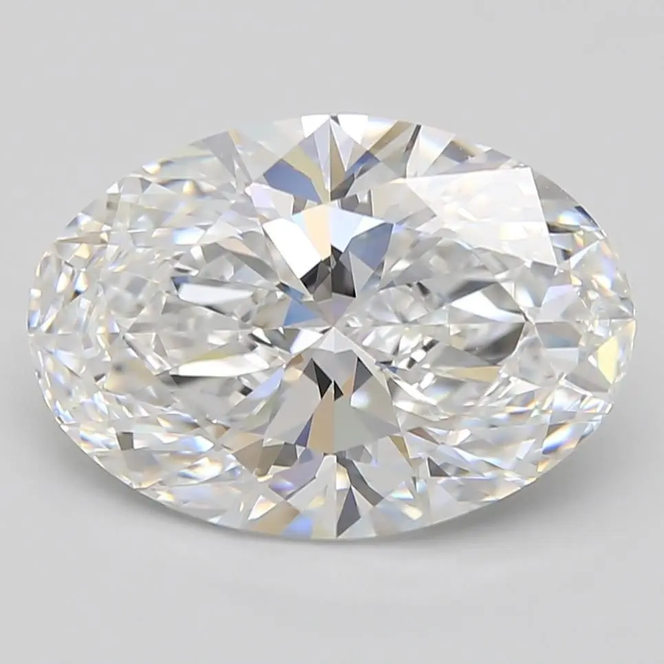 4.61 Carat Lab Grown Oval Diamond