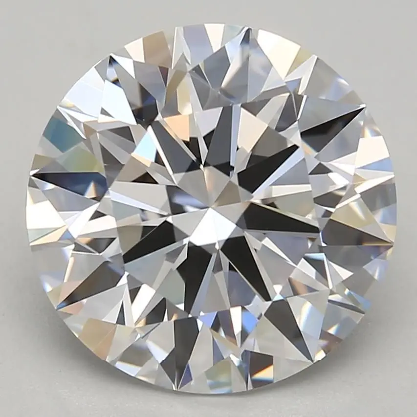 4.39 Carat Lab Grown Round Diamond