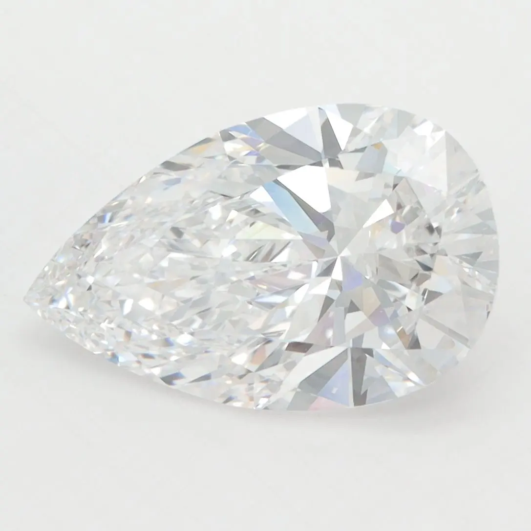 3.53 Carat Lab Grown Pear Diamond