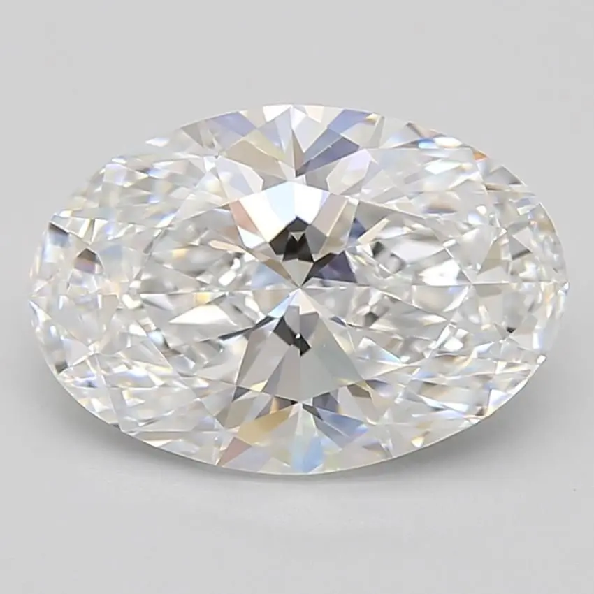 3.11 Carat Lab Grown Oval Diamond