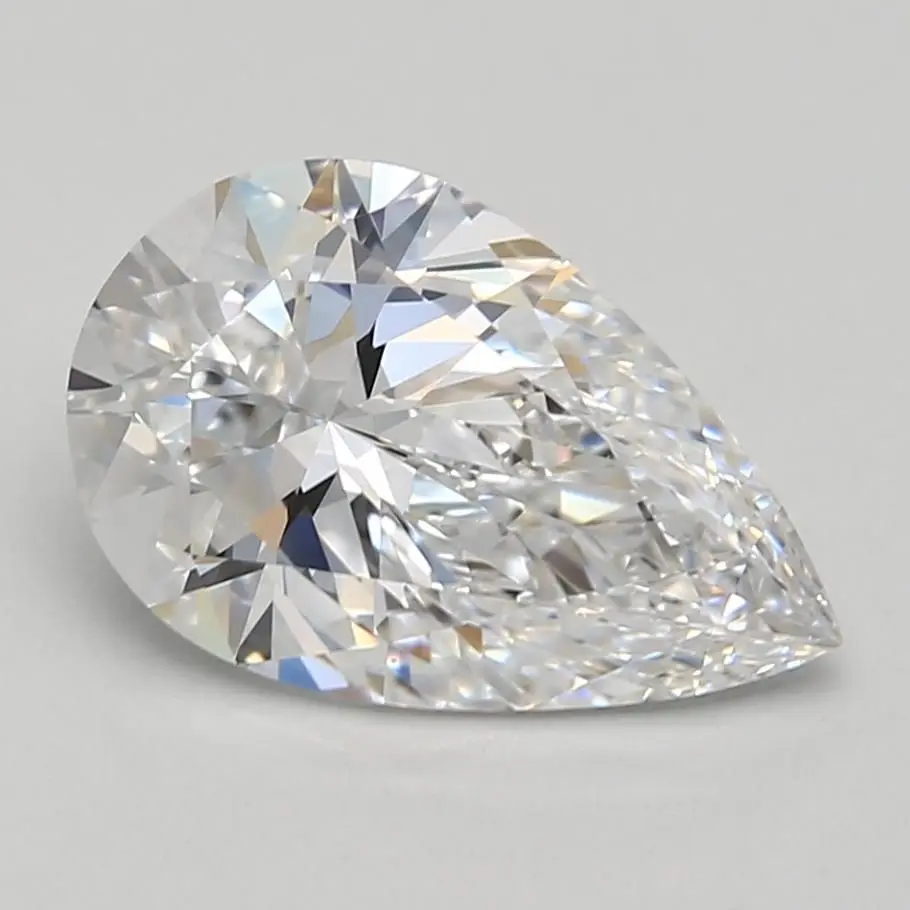 2.16 Carat Lab Grown Pear Diamond