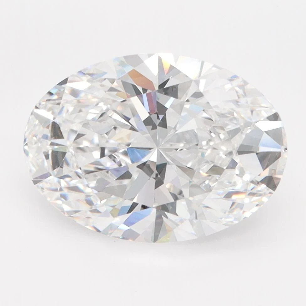 3.25 Carat Lab Grown Oval Diamond