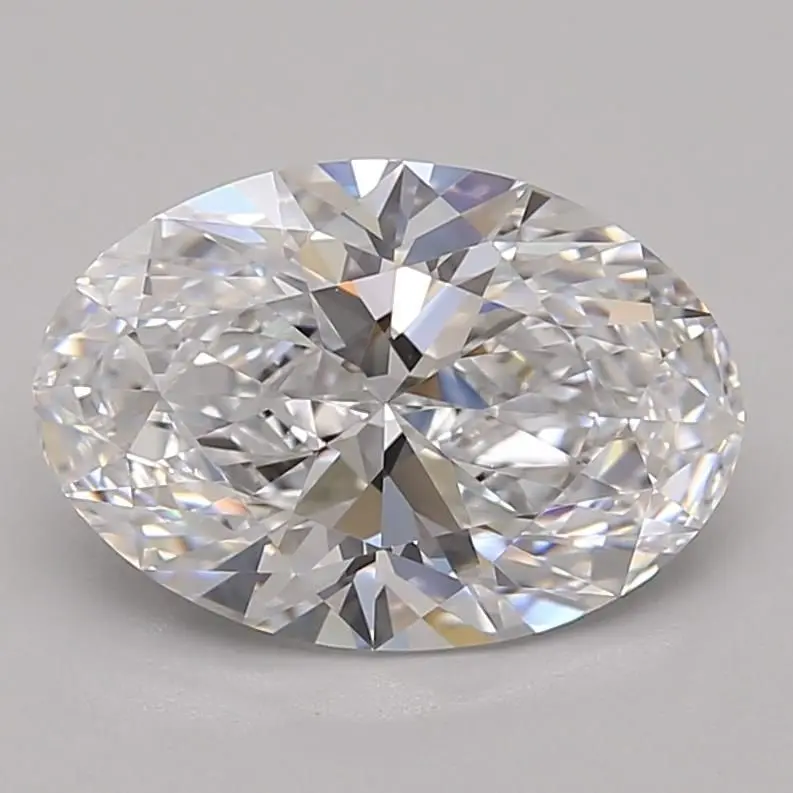 2.5 Carat Lab Grown Oval Diamond