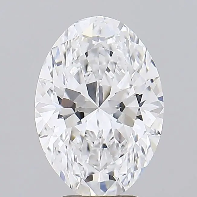 3.07 Carat Lab Grown Oval Diamond