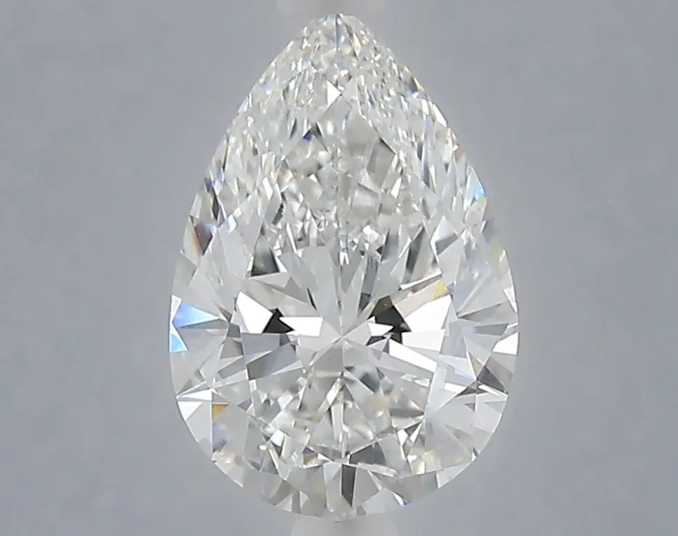 2.09 Carat Lab Grown Pear Diamond