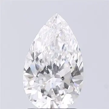 1.51 Carat Lab Grown Pear Diamond