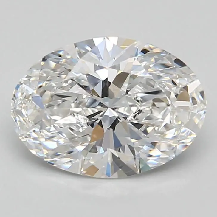 1.53 Carat Lab Grown Oval Diamond