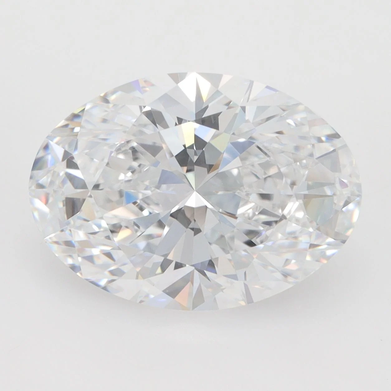 4 Carat Lab Grown Oval Diamond