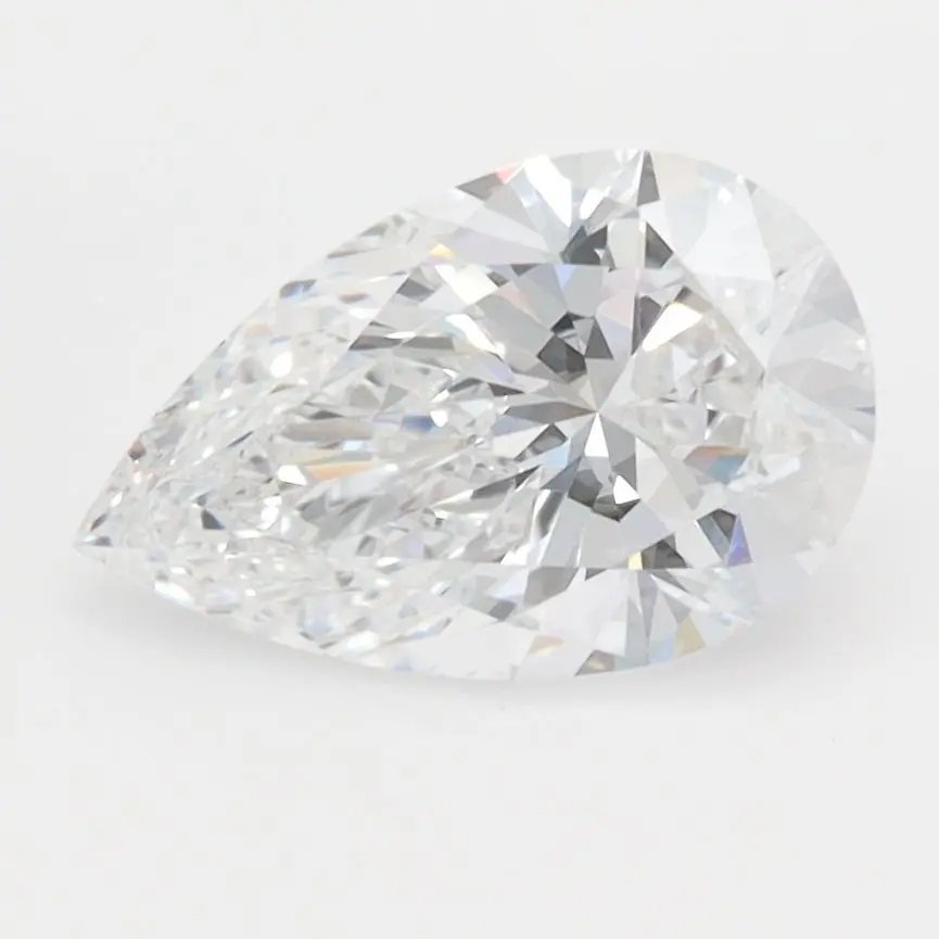 1.59 Carat Lab Grown Pear Diamond