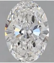 1.5 Carat Lab Grown Oval Diamond