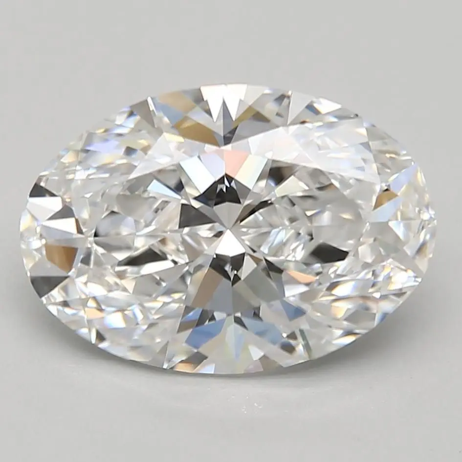 3.15 Carat Lab Grown Oval Diamond