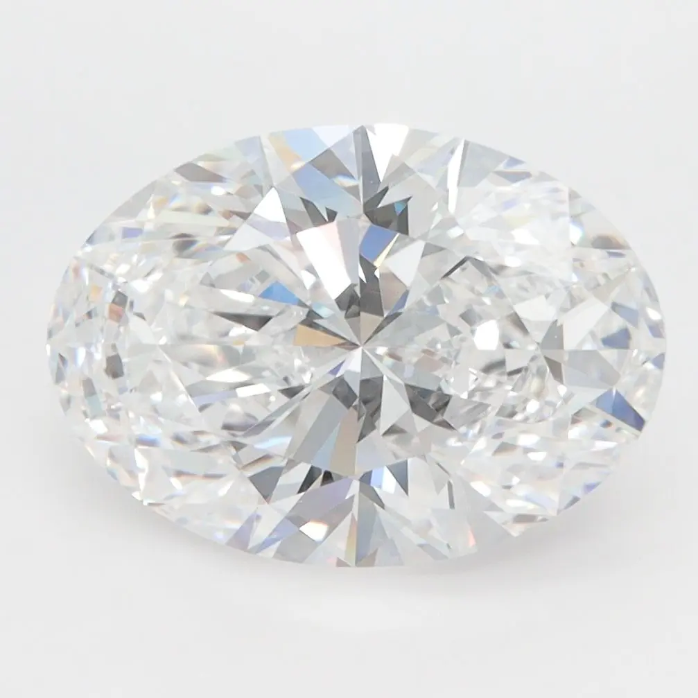 3.65 Carat Lab Grown Oval Diamond
