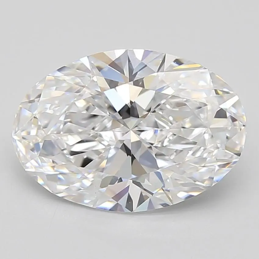 3.05 Carat Lab Grown Oval Diamond