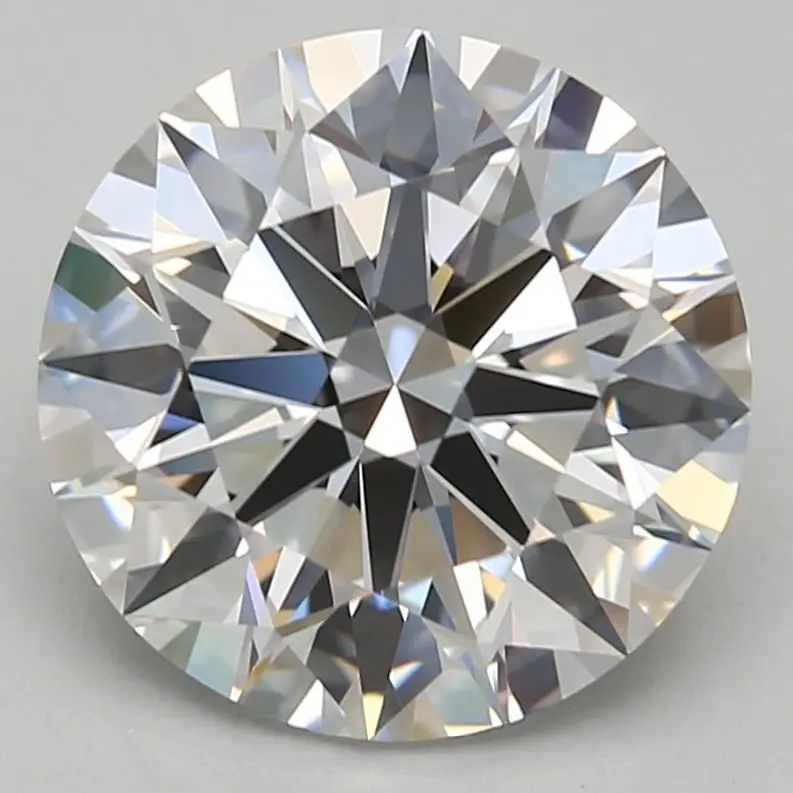 3.76 Carat Lab Grown Round Diamond