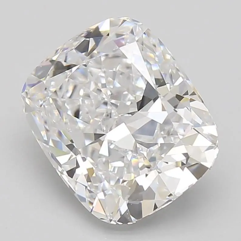 3.65 Carat Lab Grown Cushion Diamond