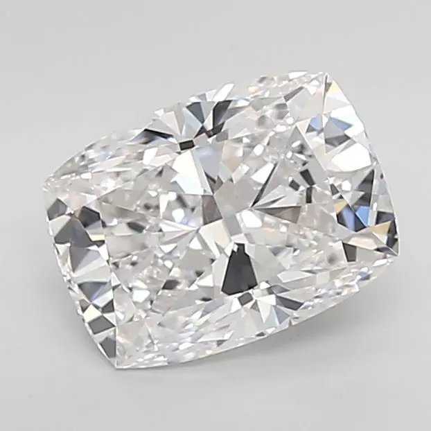 2.8 Carat Lab Grown Elongated cushion Diamond