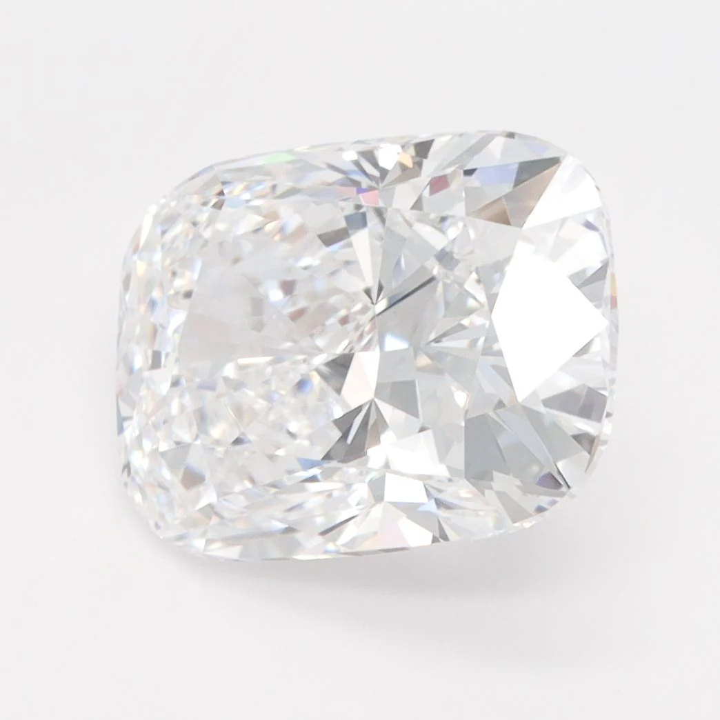 4.05 Carat Lab Grown Elongated cushion Diamond
