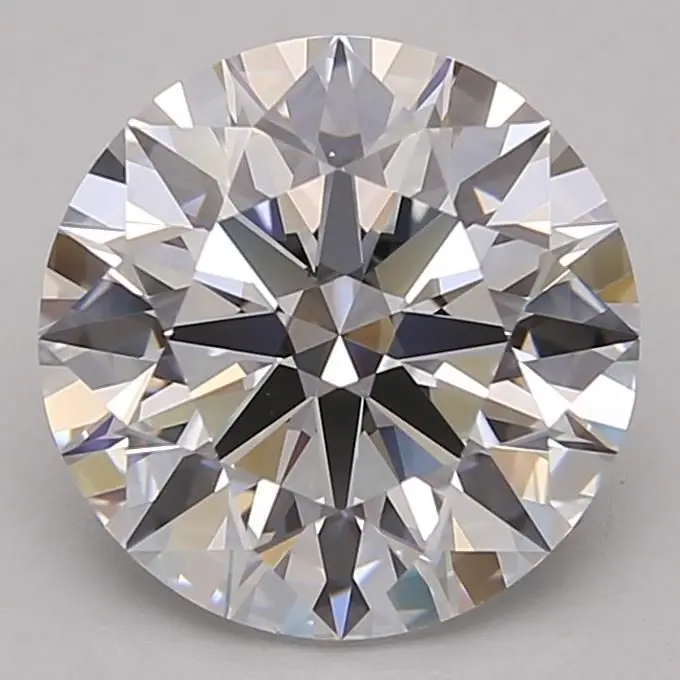 3.18 Carat Lab Grown Round Diamond