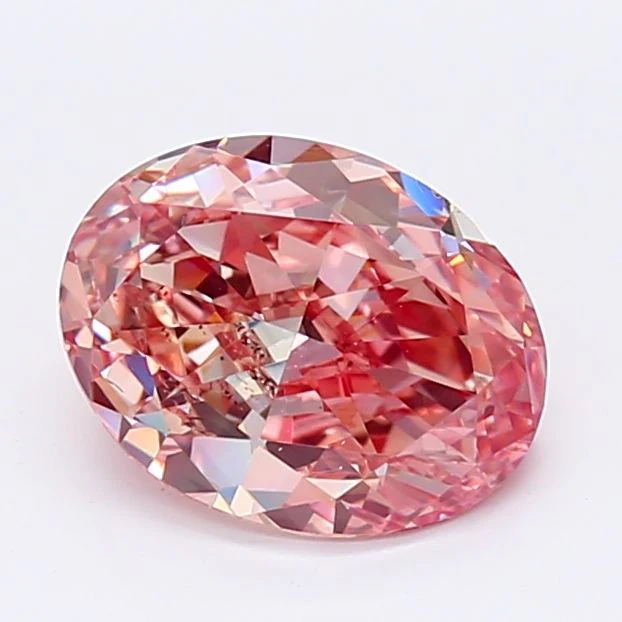 1.23 Carat Lab Grown Oval Diamond