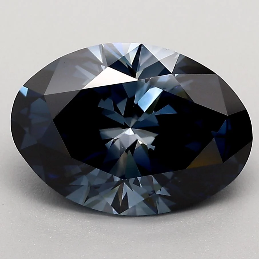 3.04 Carat Lab Grown Oval Diamond