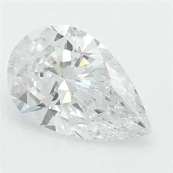 0.6 Carat Lab Grown Pear Diamond