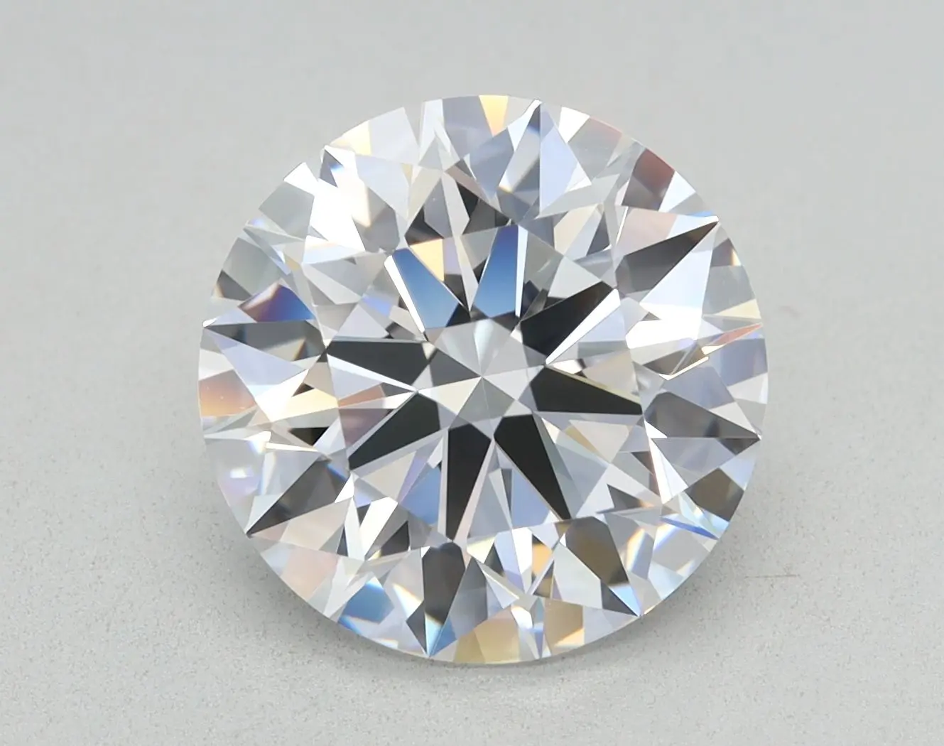 3.04 Carat Lab Grown Round Diamond