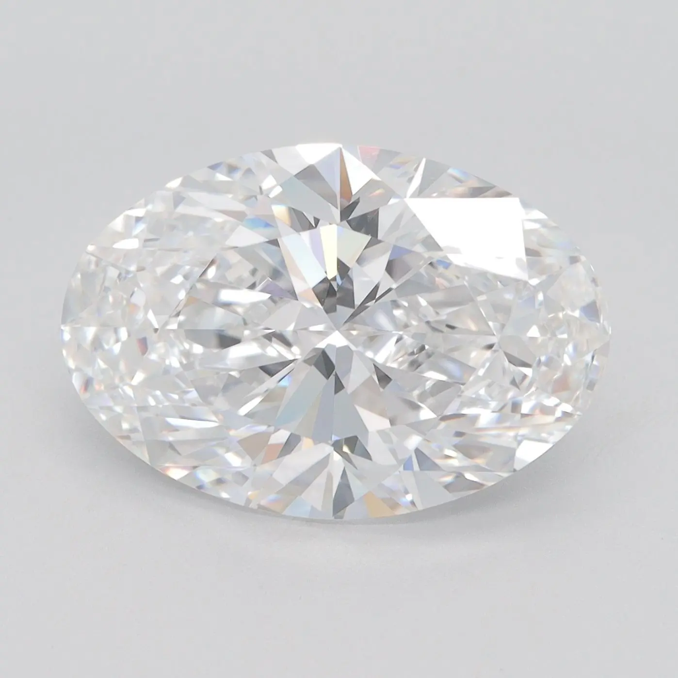 6.62 Carat Lab Grown Oval Diamond