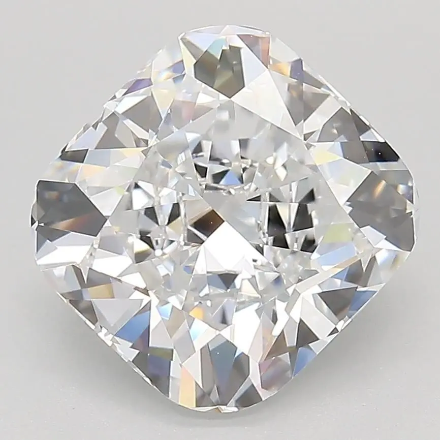 4.07 Carat Lab Grown Cushion Diamond