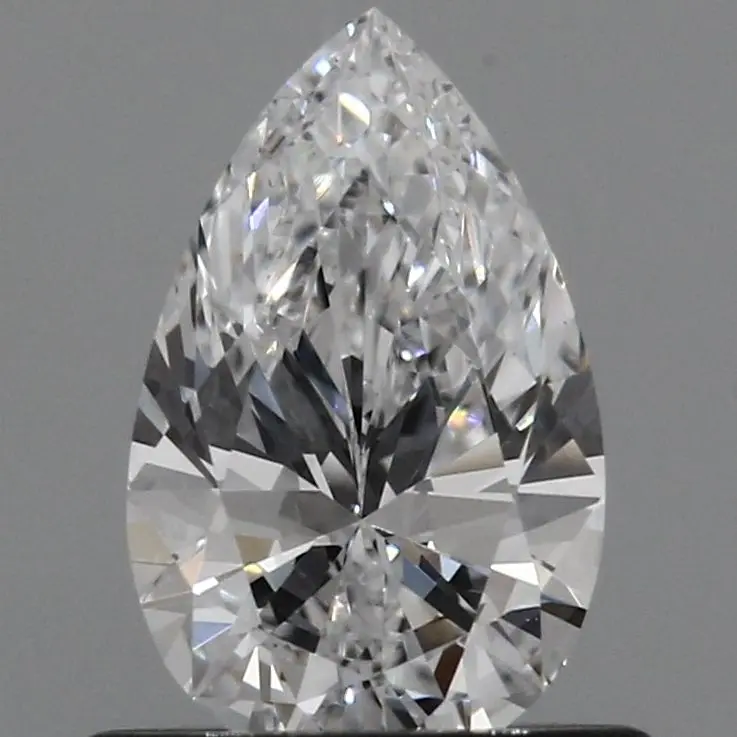 0.59 Carat Lab Grown Pear Diamond