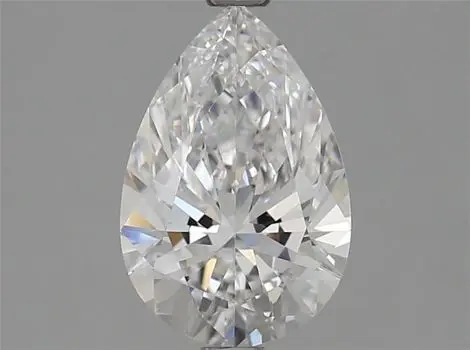 1.71 Carat Lab Grown Pear Diamond