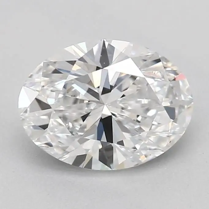 0.64 Carat Lab Grown Oval Diamond