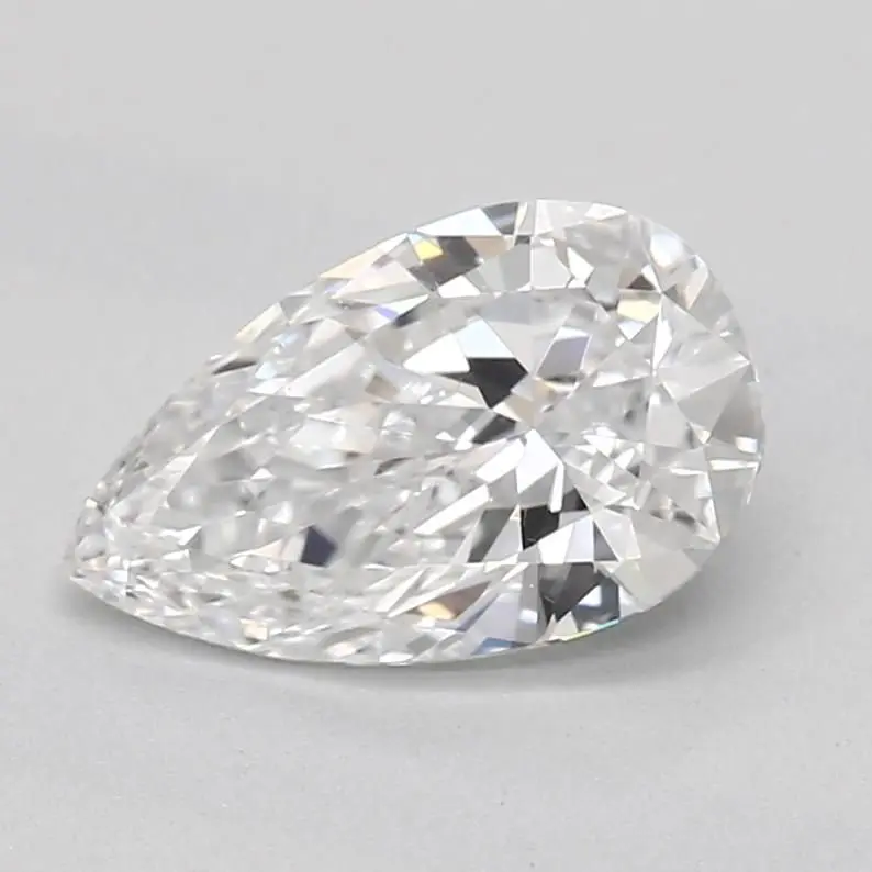 0.59 Carat Lab Grown Pear Diamond