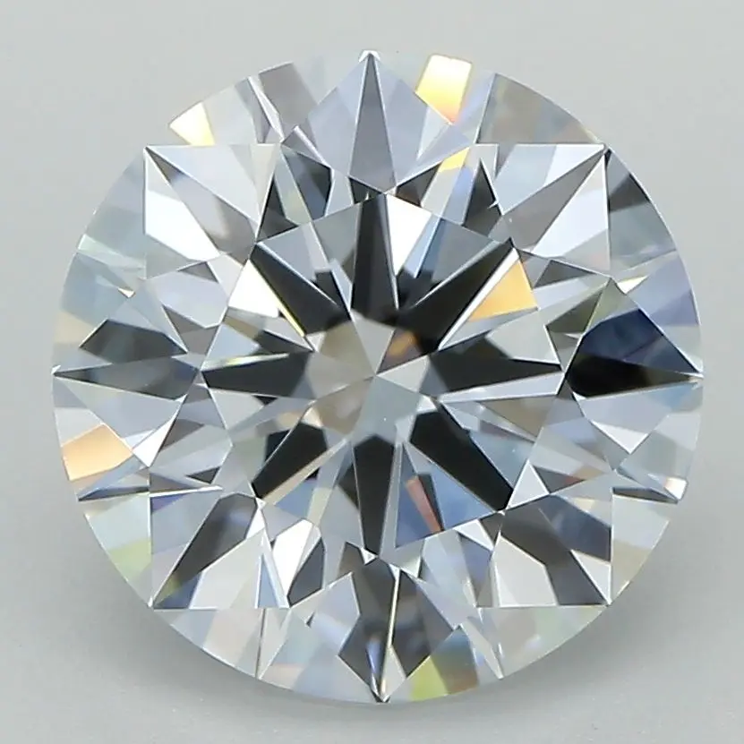 3.67 Carat Lab Grown Round Diamond