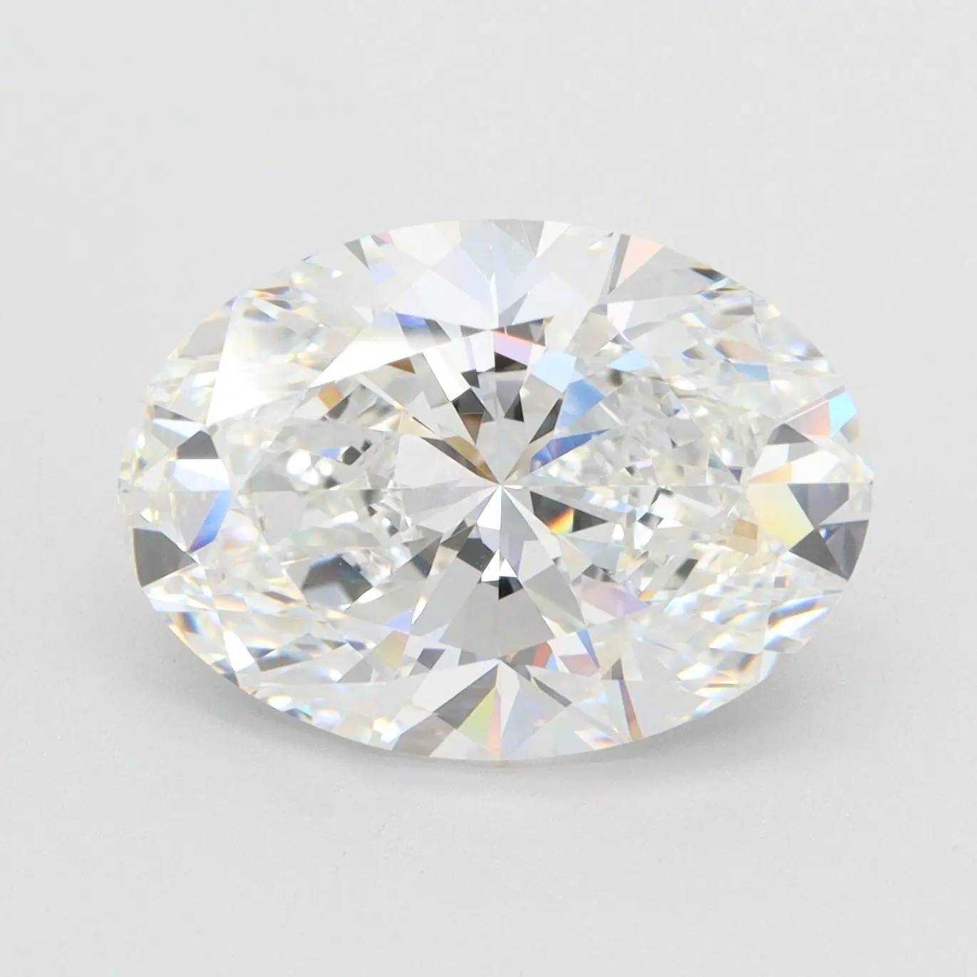 5.33 Carat Lab Grown Oval Diamond
