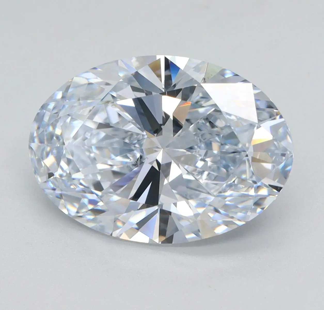 3.34 Carat Lab Grown Oval Diamond