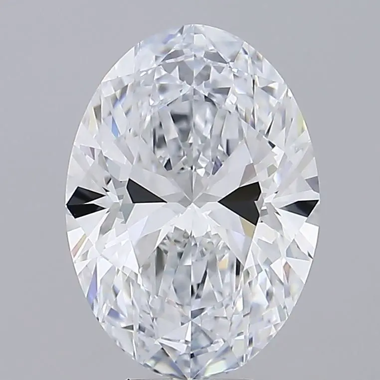 7.01 Carat Lab Grown Oval Diamond