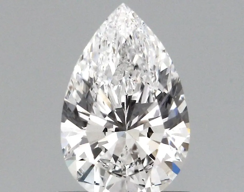 0.63 Carat Lab Grown Pear Diamond