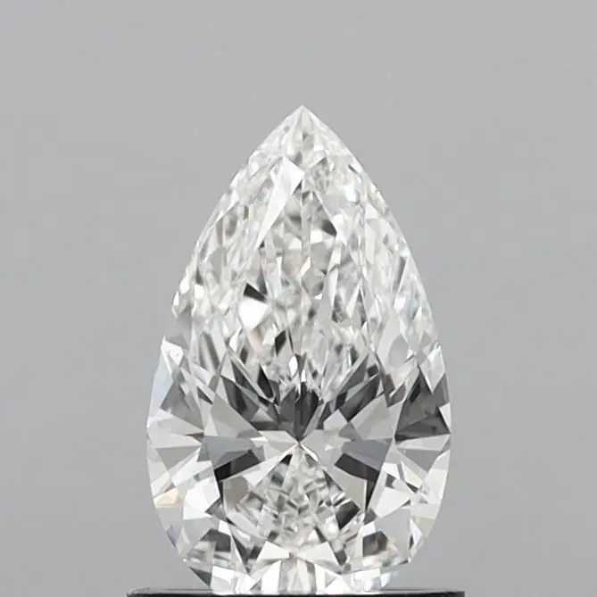 0.9 Carat Lab Grown Pear Diamond