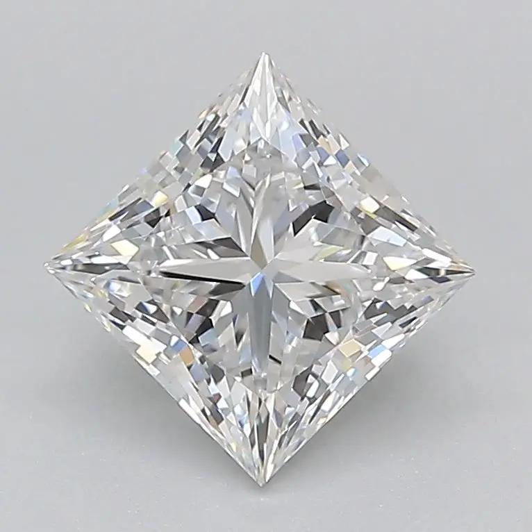 1.71 Carat Lab Grown Princess Diamond