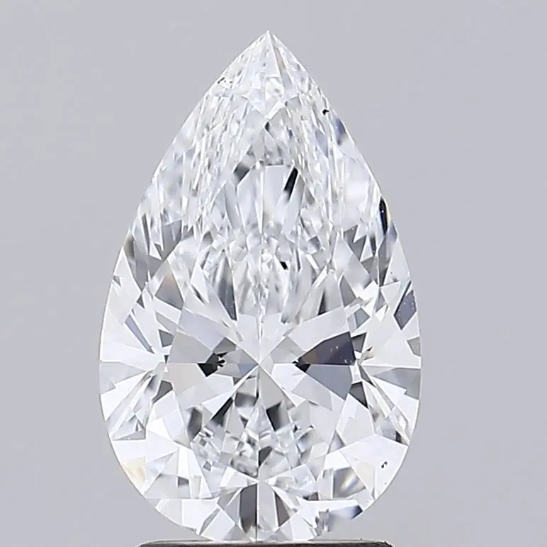 2.13 Carat Lab Grown Pear Diamond
