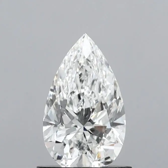 0.9 Carat Lab Grown Pear Diamond