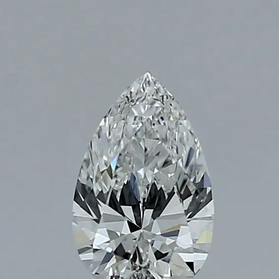 0.45 Carat Lab Grown Pear Diamond