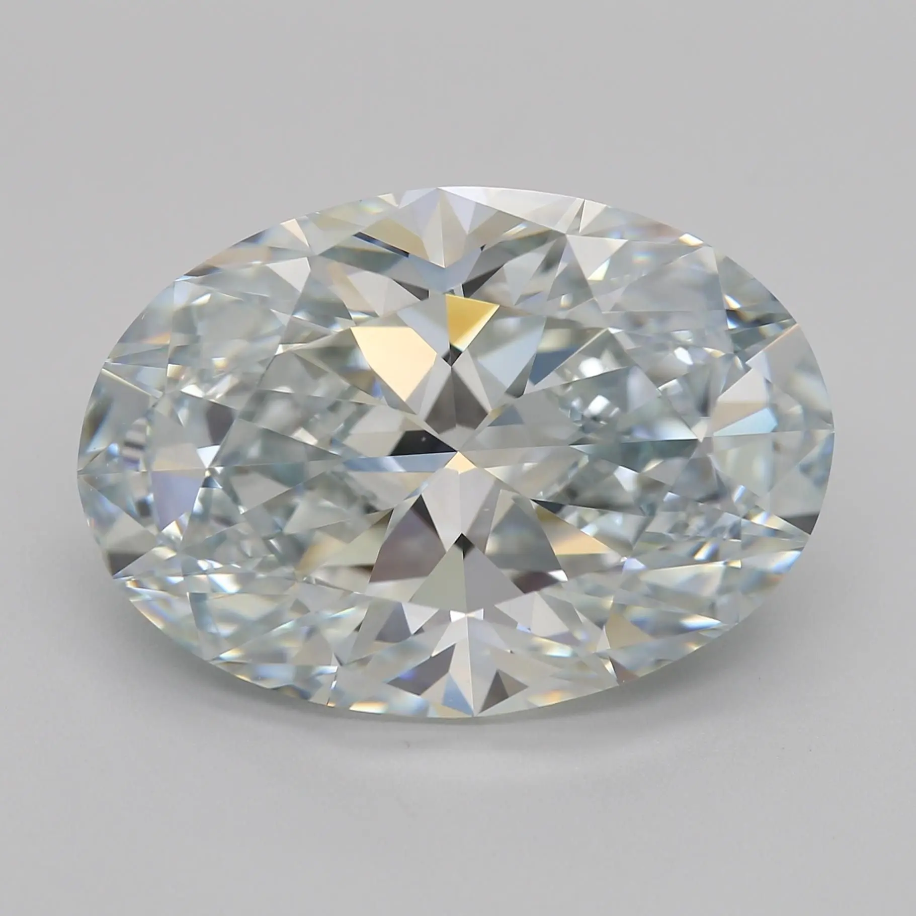 8.32 Carat Lab Grown Oval Diamond